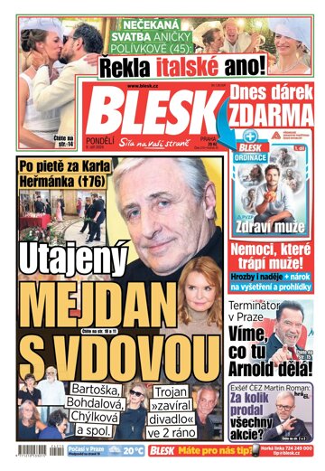 Obálka e-magazínu Blesk 9.9.2024