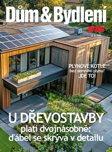 Obálka e-magazínu Dům & bydlení 13.8.2025