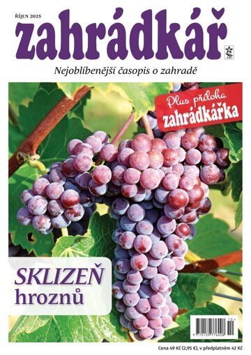 Obálka e-magazínu Zahrádkář 10/2025