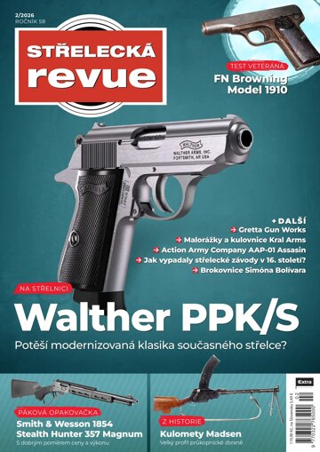Obálka e-magazínu Střelecká revue 2/2026