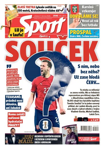Obálka e-magazínu Sport 17.6.2026