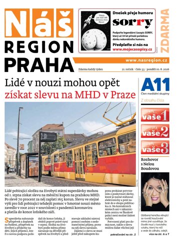 Obálka e-magazínu Náš Region - Praha 33/2026
