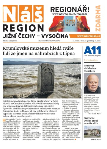 Obálka e-magazínu Náš Region - Vysočina 41/2026