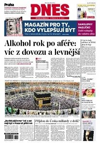 Obálka e-magazínu MF Dnes 16.10.2013