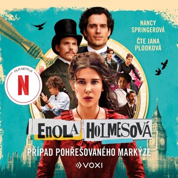 Obálka audioknihy Enola Holmesová - Případ pohřešovaného markýze