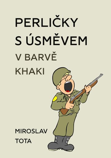 Obálka knihy Perličky s úsměvem v barvě khaki