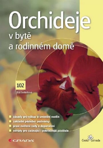 Obálka knihy Orchideje v bytě a rodinném domě