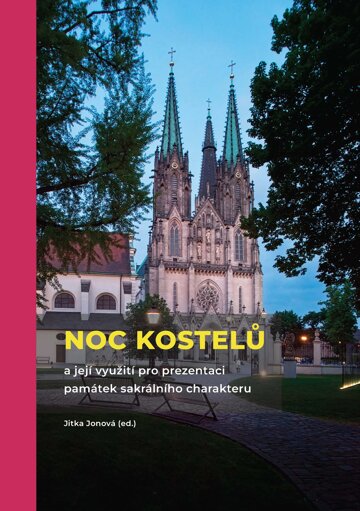 Obálka knihy Noc kostelů a její využití pro prezentaci památek sakrálního charakteru