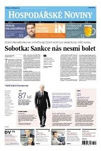 Obálka e-magazínu Hospodářské noviny 147 - 30.7.2014