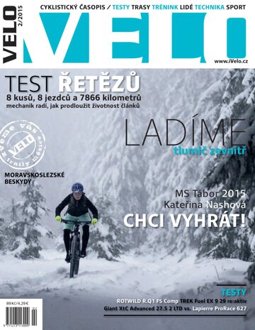 Obálka e-magazínu Velo 2/2015