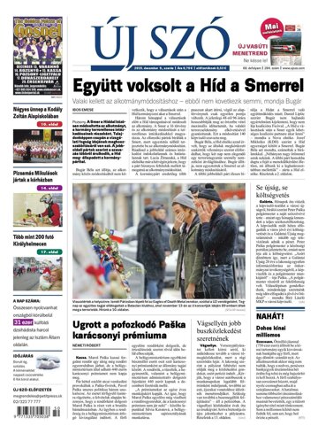 Obálka e-magazínu Új Szó 9.12.2015