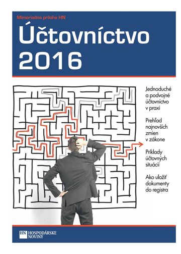 Obálka e-magazínu Účtovníctvo 2016