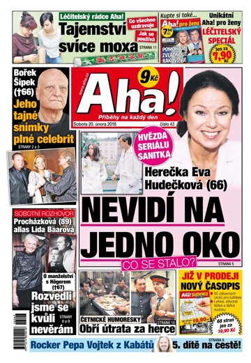 Obálka e-magazínu AHA! 20.2.2016