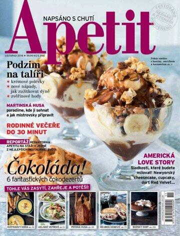 Obálka e-magazínu Apetit 11/2016