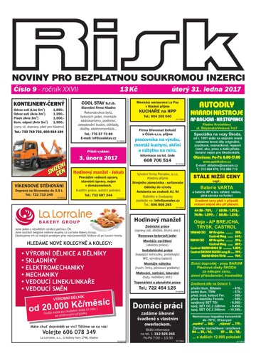 Obálka e-magazínu Risk 9/2017