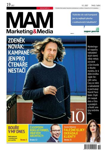 Obálka e-magazínu Marketing & Media 19 - 9.5.2017