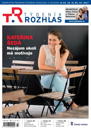 Obálka e-magazínu Týdeník Rozhlas 43/2017