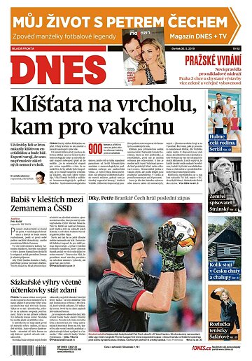 Obálka e-magazínu MF Dnes 30.5.2019