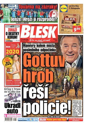 Obálka e-magazínu Blesk 7.11.2019