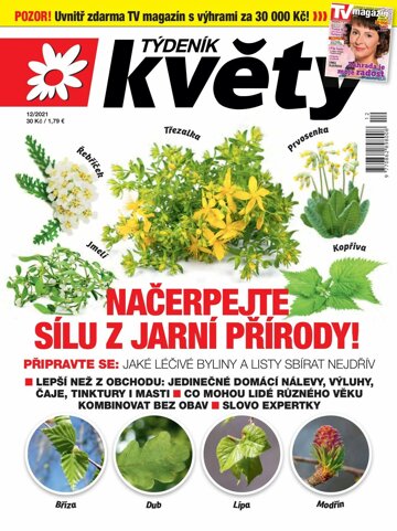 Obálka e-magazínu Týdeník Květy 12/2021