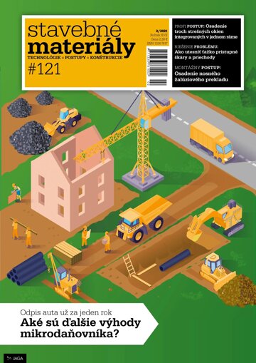 Obálka e-magazínu Stavebné materiály 2/2021