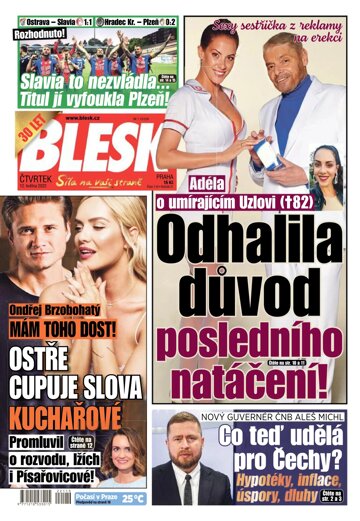 Obálka e-magazínu Blesk 12.5.2022