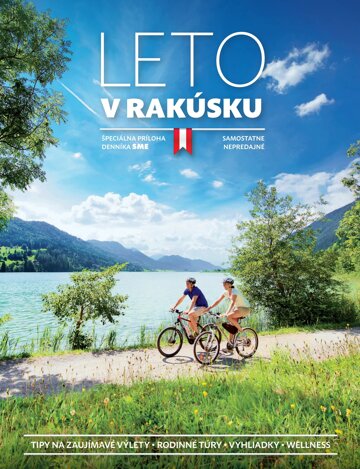 Obálka e-magazínu SME Leto v Rakúsku 25-5-2022