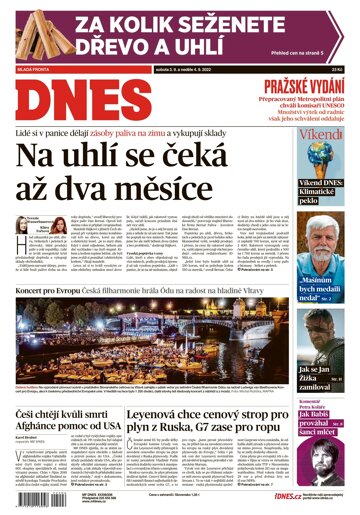 Obálka e-magazínu MF Dnes 3.9.2022