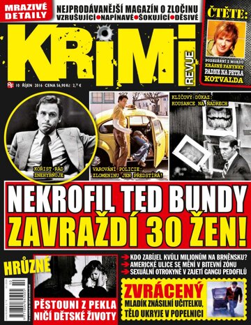 Obálka e-magazínu Krimi revue 10/16