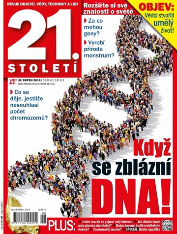 Obálka e-magazínu 21. století 8/16