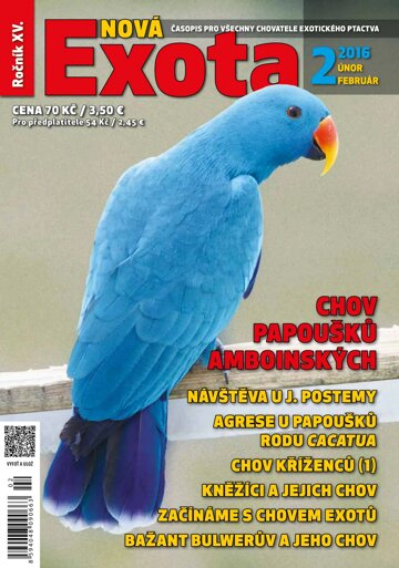Obálka e-magazínu Nová EXOTA 2/2016