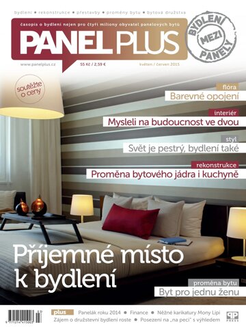 Obálka e-magazínu Bydlení mezi Panely PANEL PLUS 3/2015