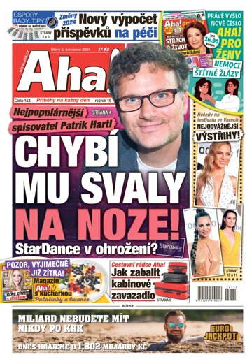 Obálka e-magazínu AHA! 2.7.2024