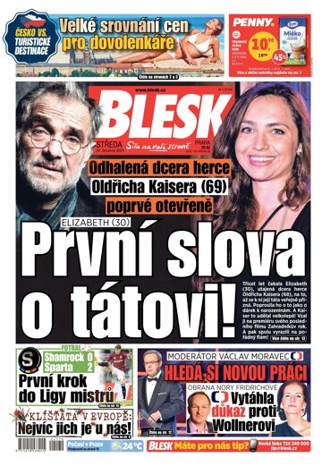 Obálka e-magazínu Blesk 24.7.2024