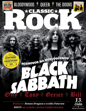 Obálka e-magazínu Classic Rock 13