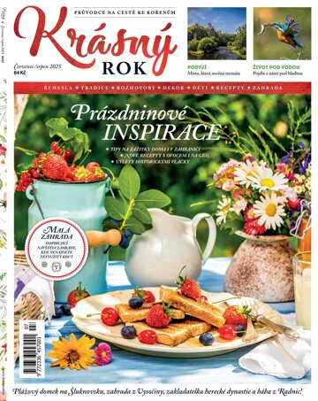 Obálka e-magazínu Krásný rok Červenec-Srpen 2025
