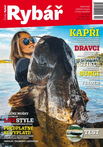 Obálka e-magazínu Český rybář 10/2025