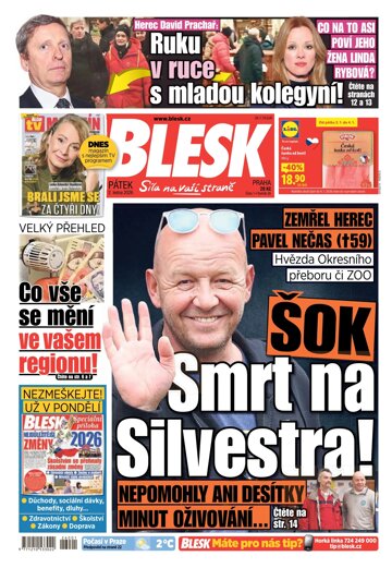 Obálka e-magazínu Blesk 2.1.2026