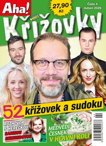 Obálka e-magazínu Aha! křížovky 4/2026