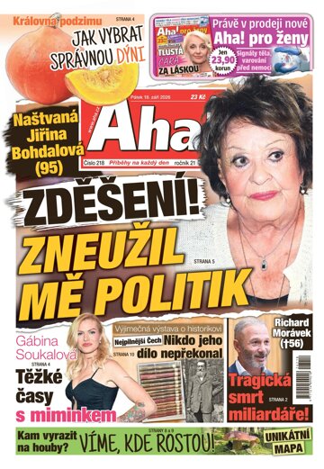 Obálka e-magazínu AHA! 18.9.2026