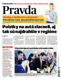 Obálka e-magazínu Pravda 2.11.2011