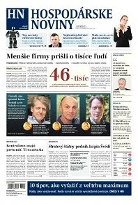 Obálka e-magazínu Hospodárske noviny 15.10.2013