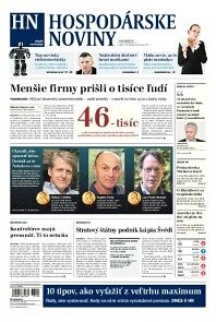 Obálka e-magazínu Hospodárske noviny 15.10.2013