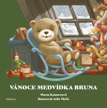 Obálka knihy Vánoce medvídka Bruna
