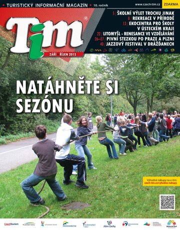 Obálka e-magazínu TIM TURISTICKÝ INFORMAČNÍ MAGAZÍN -