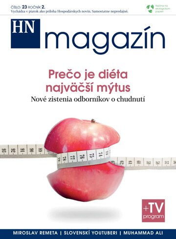 Obálka e-magazínu Prílohy HN magazín č. 23