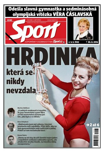 Obálka e-magazínu Sport 1.9.2016