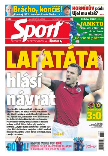 Obálka e-magazínu Sport 17.10.2016