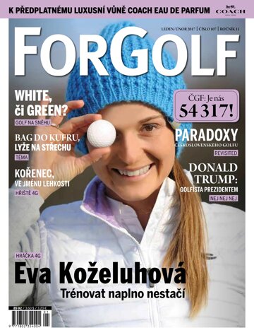 Obálka e-magazínu ForGolf 1-2/2017
