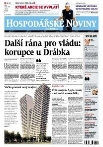 Obálka e-magazínu Hospodářské noviny 191 - 2.10.2012